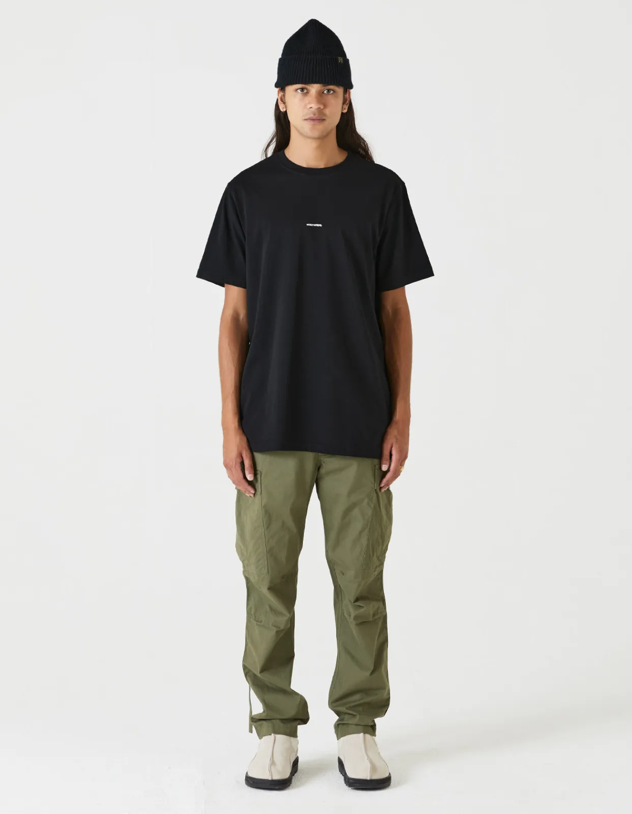 Short Sleeve T-Shirts*Maharishi 9906 Micro T-Shirt Black