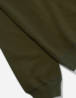 Crew Sweats*Maharishi 7011 Miltype Embroidered Crew Sweat · Organic Cotton Mil Olive