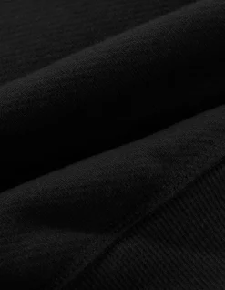 Crew Sweats*Maharishi 7011 Miltype Embroidered Crew Sweat · Organic Cotton Black
