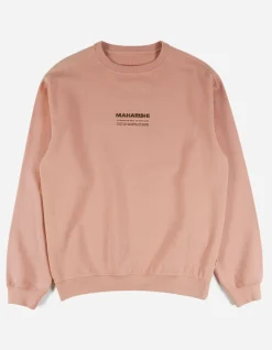 Crew Sweats*Maharishi 7011 Miltype Embroidered Crew Sweat · Organic Cotton Pink Panther