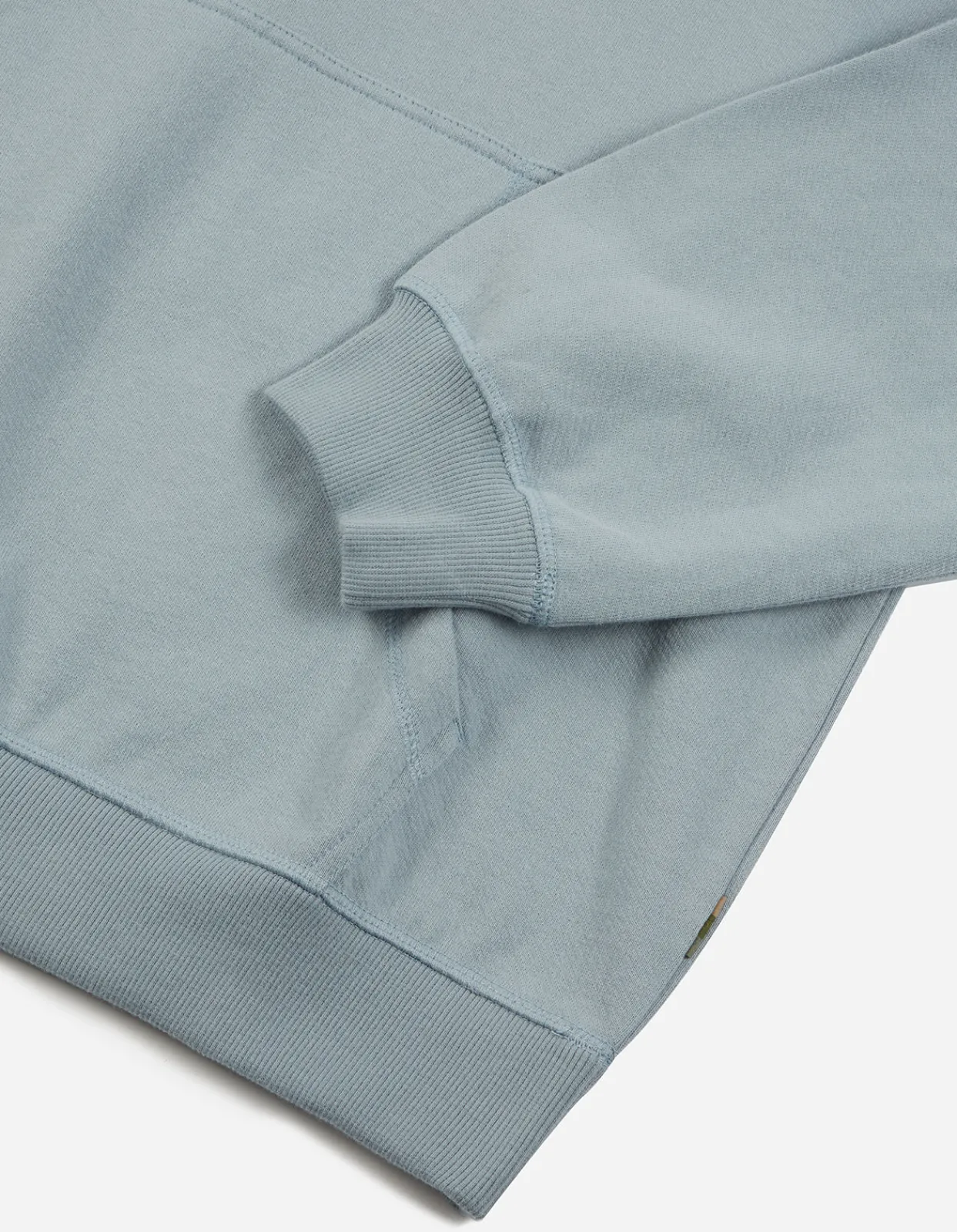 Hooded Sweats*Maharishi 7010 Miltype Embroidered Hooded Sweat · Organic Sweat 450 Ghost Blue