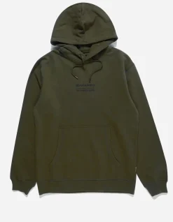 Hooded Sweats*Maharishi 7010 Miltype Embroidered Hooded Sweat · Organic Sweat 450 Mil Olive