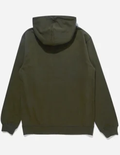 Hooded Sweats*Maharishi 7010 Miltype Embroidered Hooded Sweat · Organic Sweat 450 Mil Olive