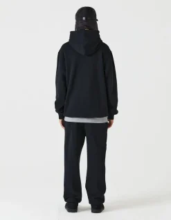 Hooded Sweats*Maharishi 7010 Miltype Embroidered Hooded Sweat · Organic Sweat 450 Black