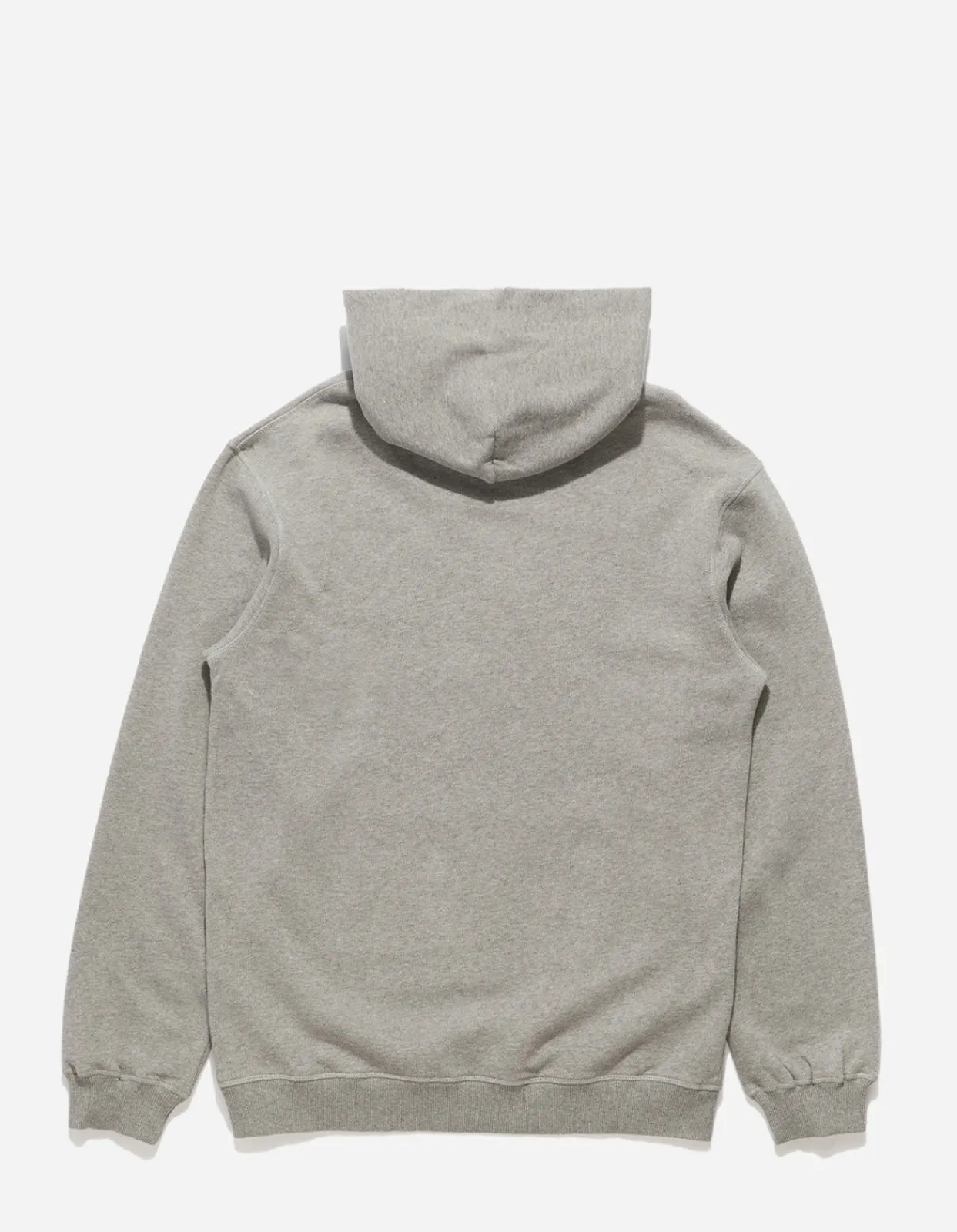 Hooded Sweats*Maharishi 7010 Miltype Embroidered Hooded Sweat · Organic Sweat 450 Grey Marl