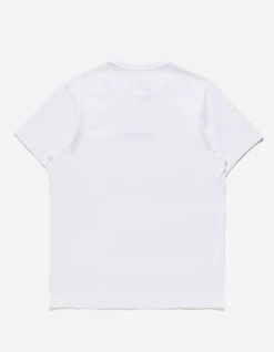 Short Sleeve T-Shirts*Maharishi 9912 Miltype Embroidered T-Shirt White