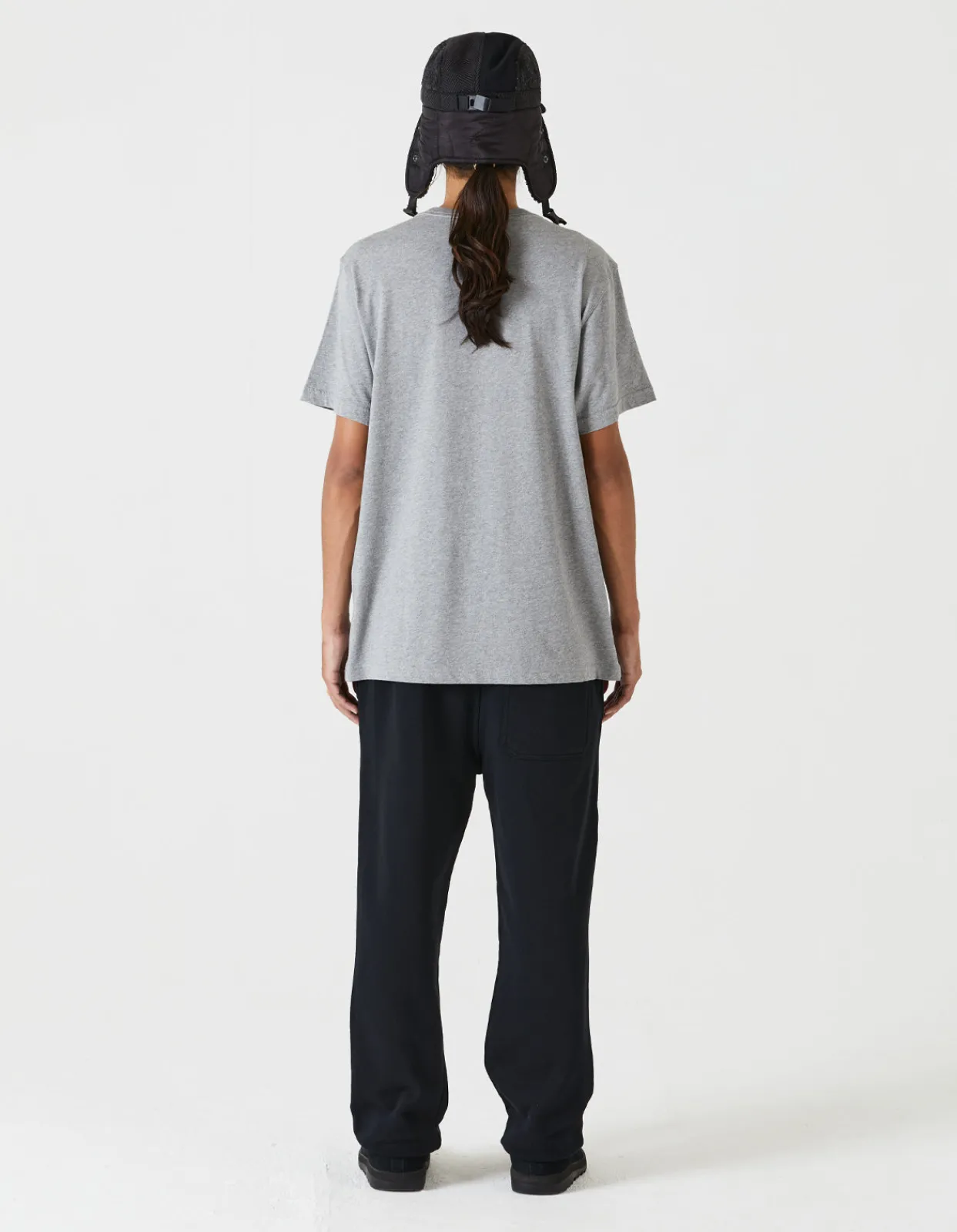 Short Sleeve T-Shirts*Maharishi 9912 Miltype Embroidered T-Shirt Grey Marl