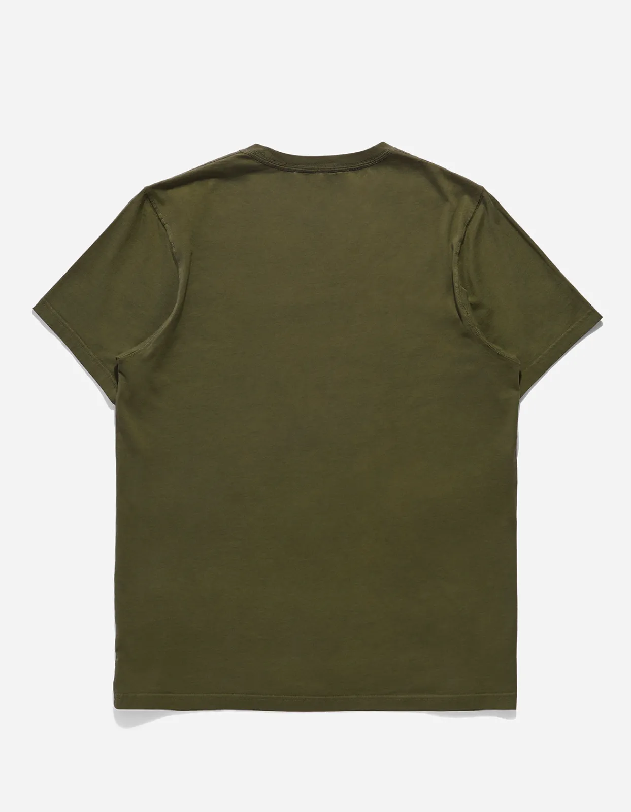 Short Sleeve T-Shirts*Maharishi 9912 Miltype Embroidered T-Shirt Olive Og-107F