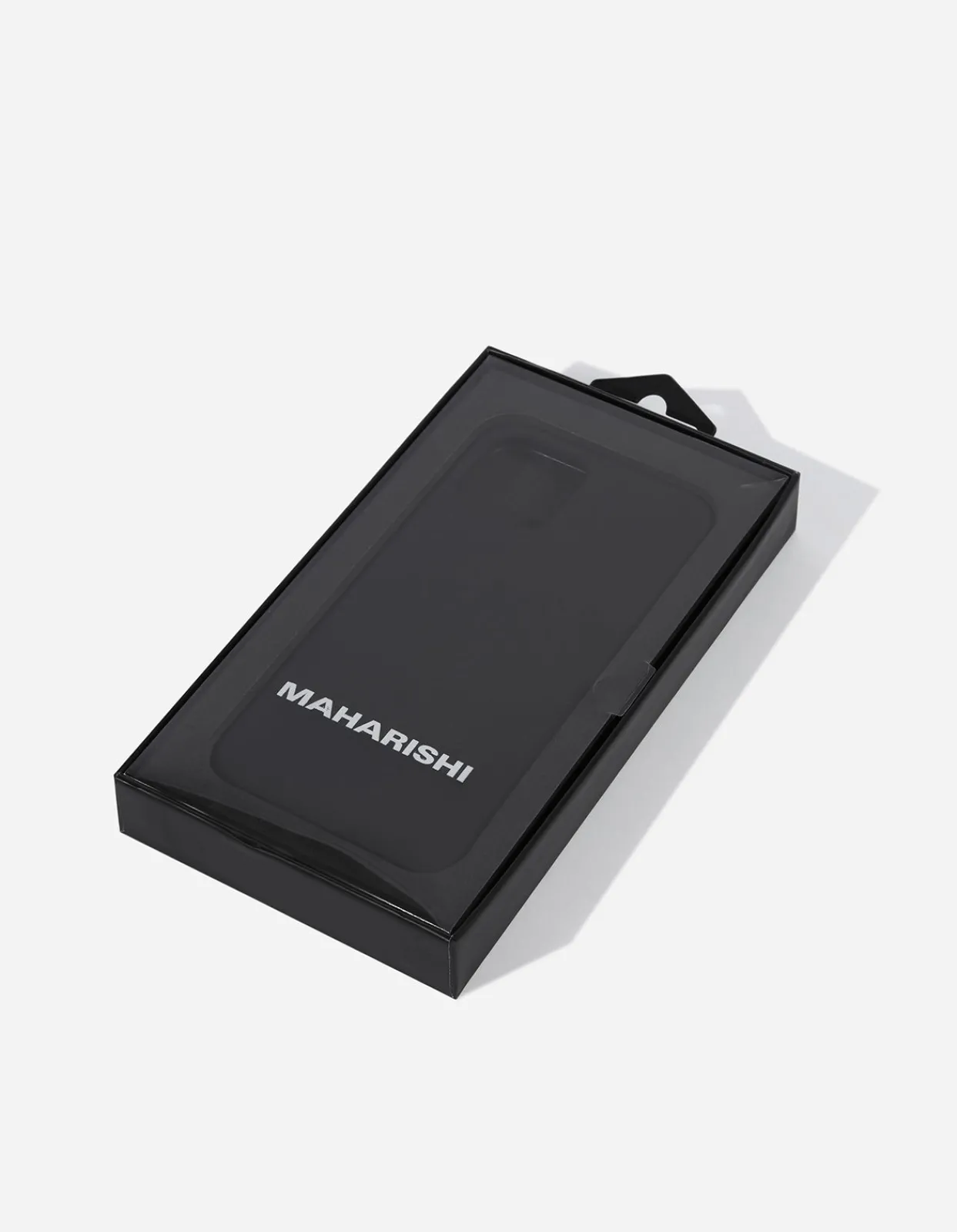 Lifestyle*Maharishi 9353 Miltype Iphone 12/12 Pro Case · Laser Etched Silicone Black