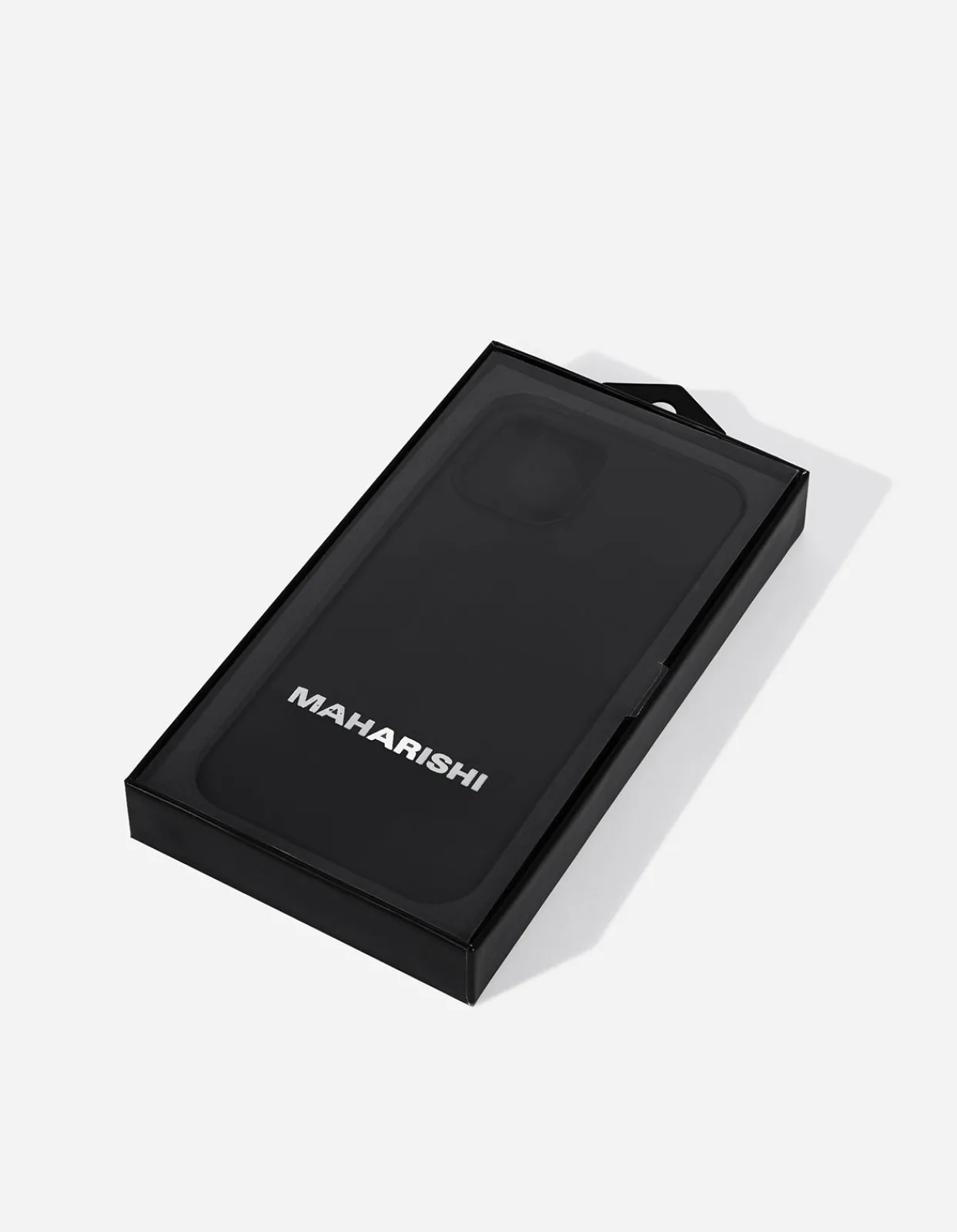 Lifestyle*Maharishi 9354 Miltype Iphone 12 Pro Max Case · Laser Etched Silicone Black