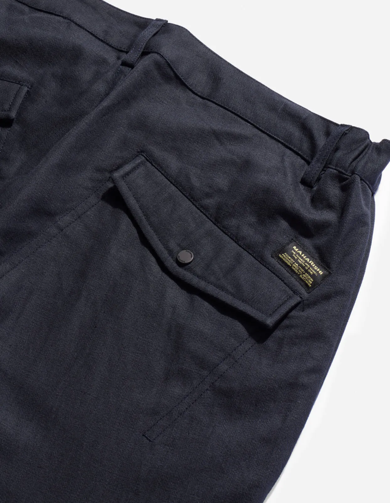 Utility Pants*Maharishi 7024 Miltype Organic Custom Pants Navy