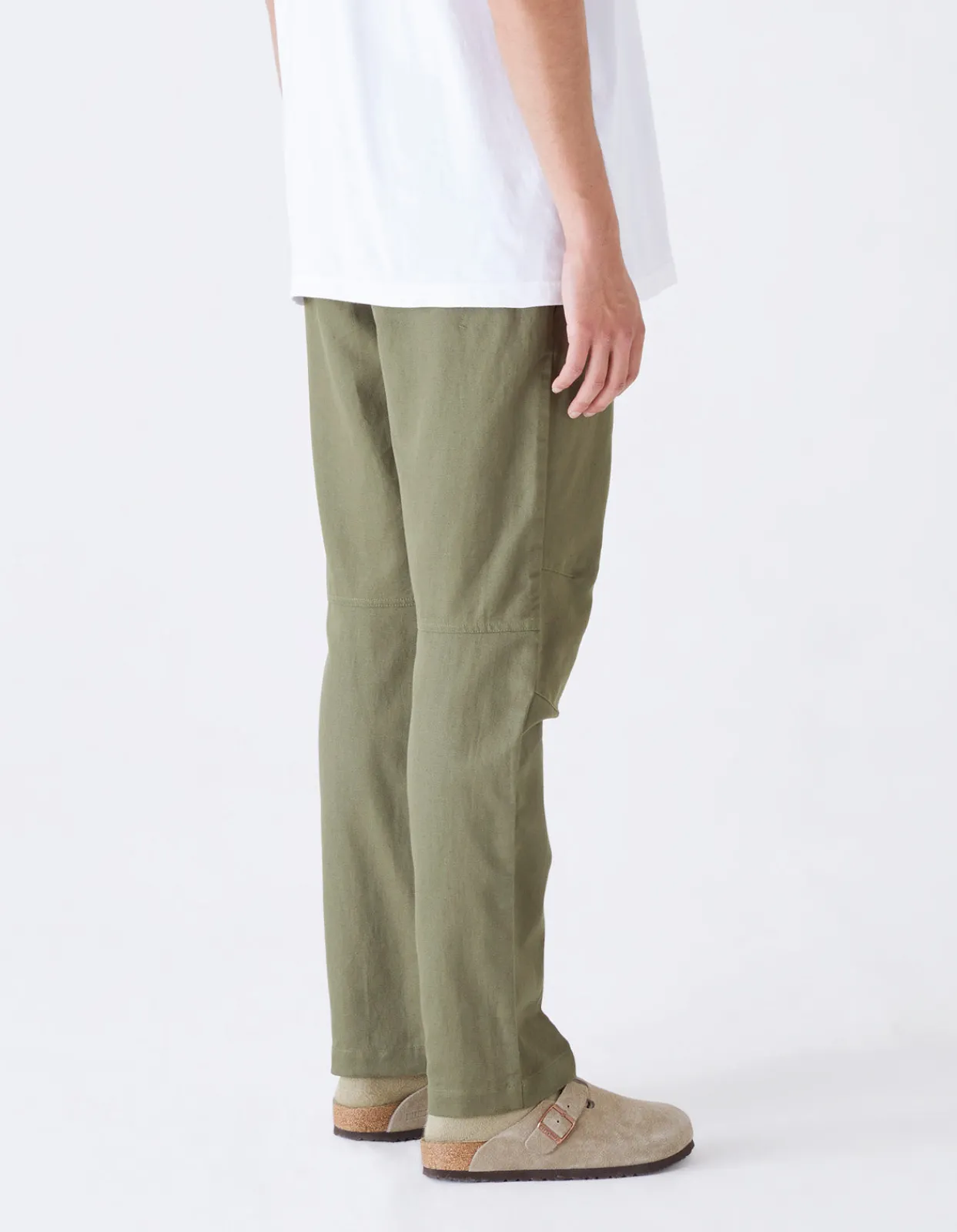 Utility Pants*Maharishi 7024 Miltype Organic Custom Pants Olive Og-107F