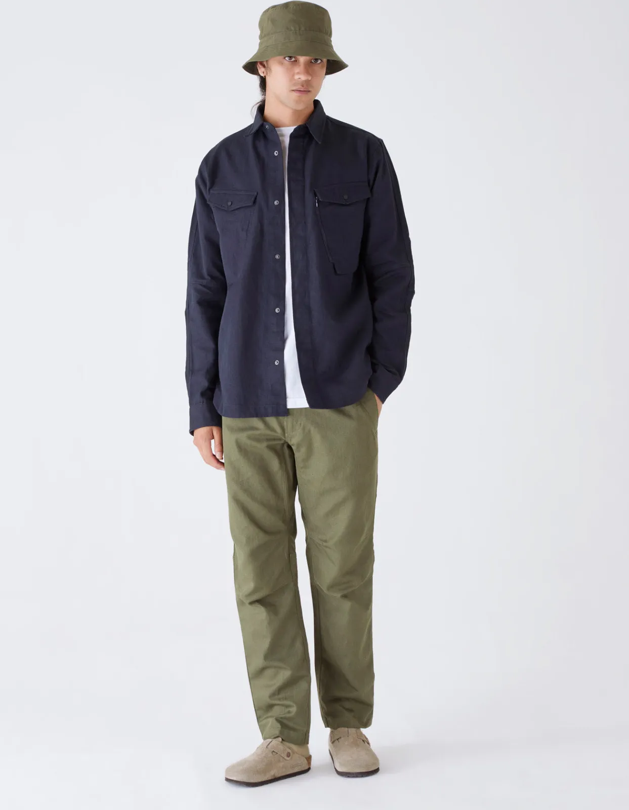 Utility Pants*Maharishi 7024 Miltype Organic Custom Pants Olive Og-107F