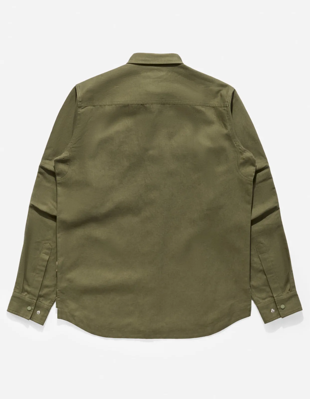 Shirts*Maharishi 7028 Miltype Organic Custom Shirt Mil Olive