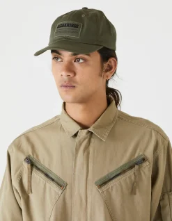 Hats And Scarves*Maharishi 9478 Miltype 6-Panel Cap Olive