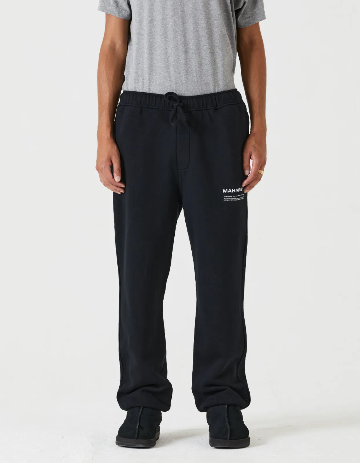 Sweatpants*Maharishi 9916 Miltype Sweatpants Black