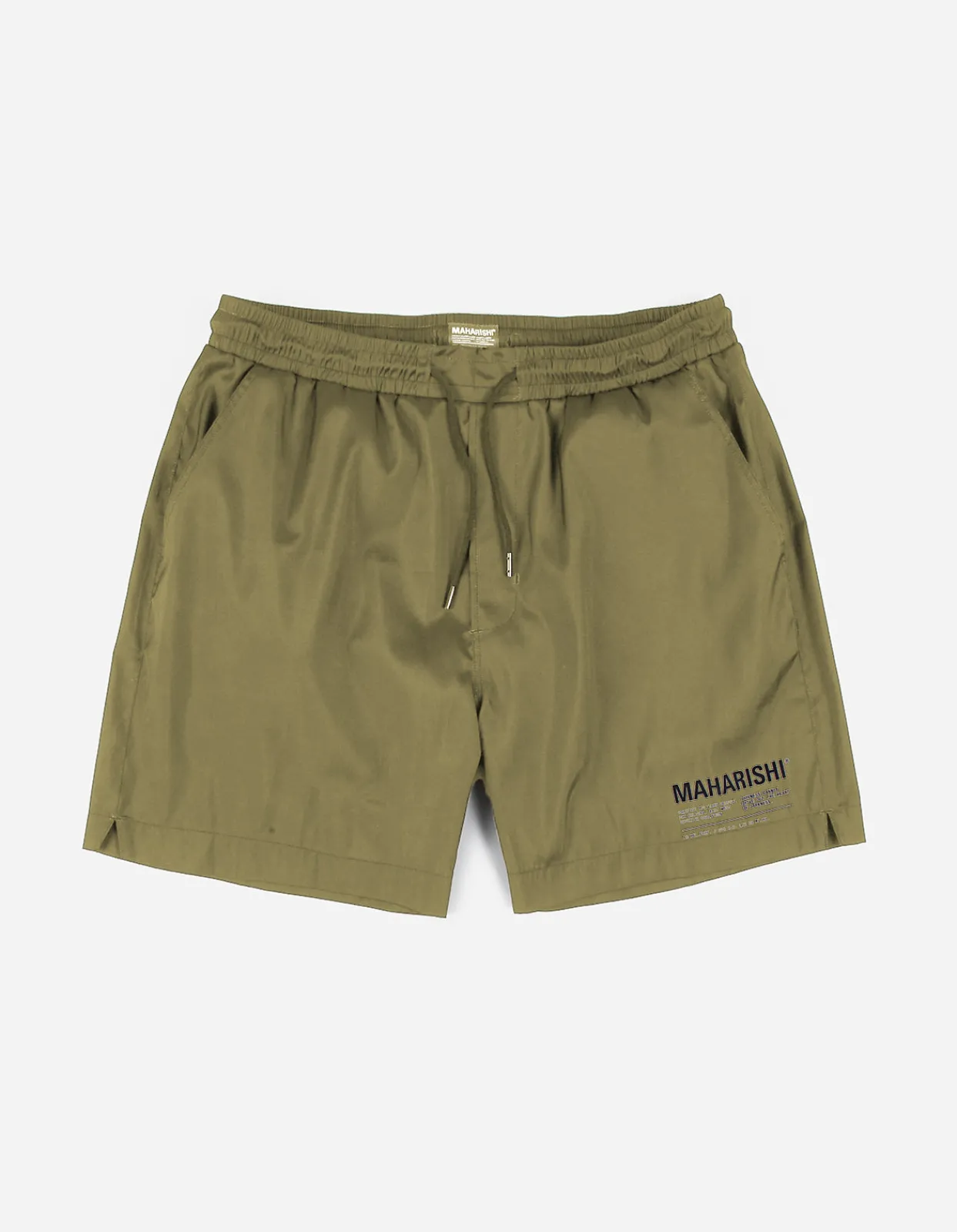 Swim Shorts*Maharishi 9323 Miltype Swim Shorts · Newlife Recycled Poly Olive Og-107F