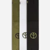 Lifestyle*Maharishi 9348 Miltype Tabi Sock · 3 Pack Black/Olive/White
