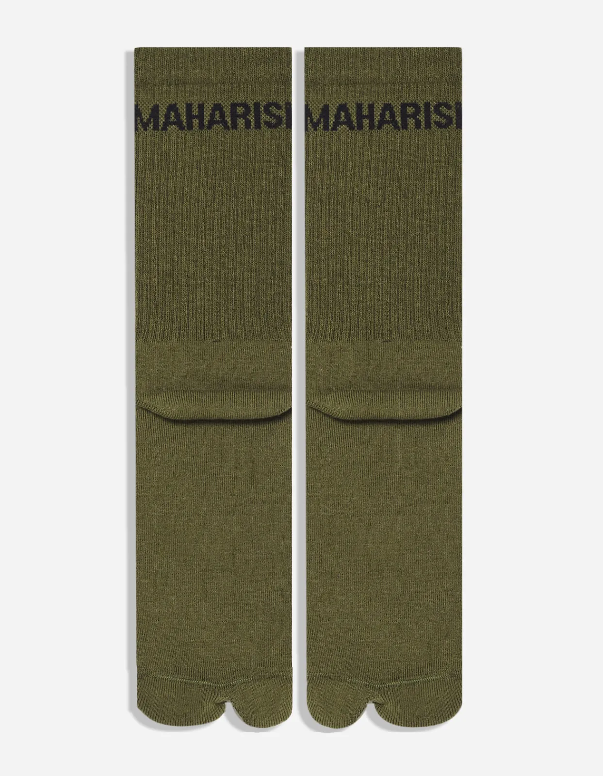 Lifestyle*Maharishi 9348 Miltype Tabi Sock · 3 Pack Black/Olive/White