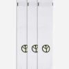 Socks*Maharishi 9348 Miltype Tabi Sock · 3 Pack White/White/White