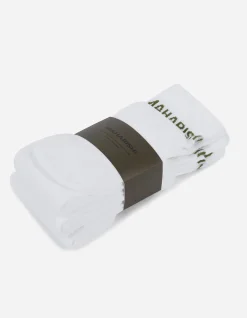 Socks*Maharishi 9348 Miltype Tabi Sock · 3 Pack White/White/White