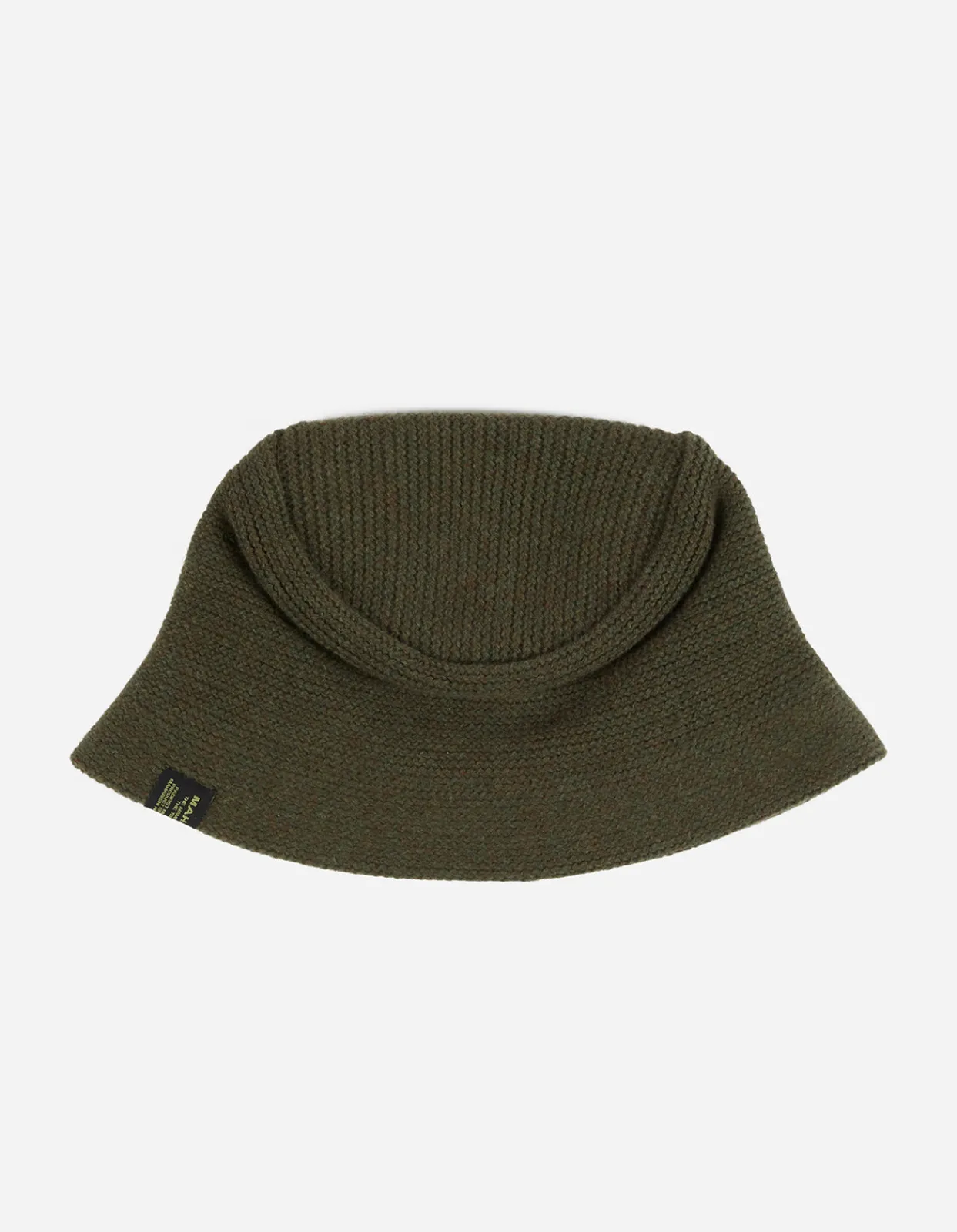 Hats And Scarves*Maharishi 9266 Miltype Wool Bucket Hat Olive