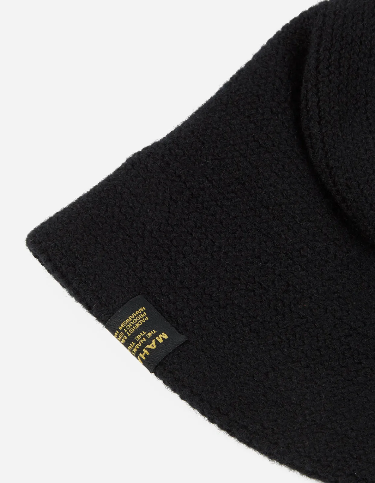 Hats And Scarves*Maharishi 9266 Miltype Wool Bucket Hat Black