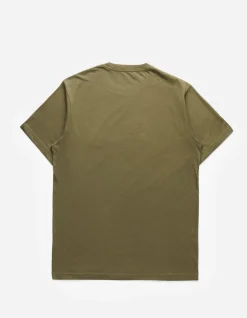 Short Sleeve T-Shirts*Maharishi 4501 Ninjutsu Embroidered T-Shirt Olive Og-107F