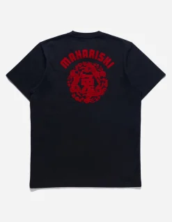 Short Sleeve T-Shirts*Maharishi 1004 Paper-Cut Rabbit T-Shirt Black