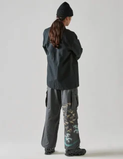 Cargo Pants*Maharishi 4504 Peace Cargo Snopants® Loose Fit Charcoal