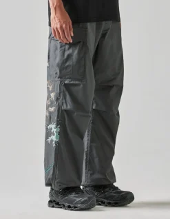 Cargo Pants*Maharishi 4504 Peace Cargo Snopants® Loose Fit Charcoal