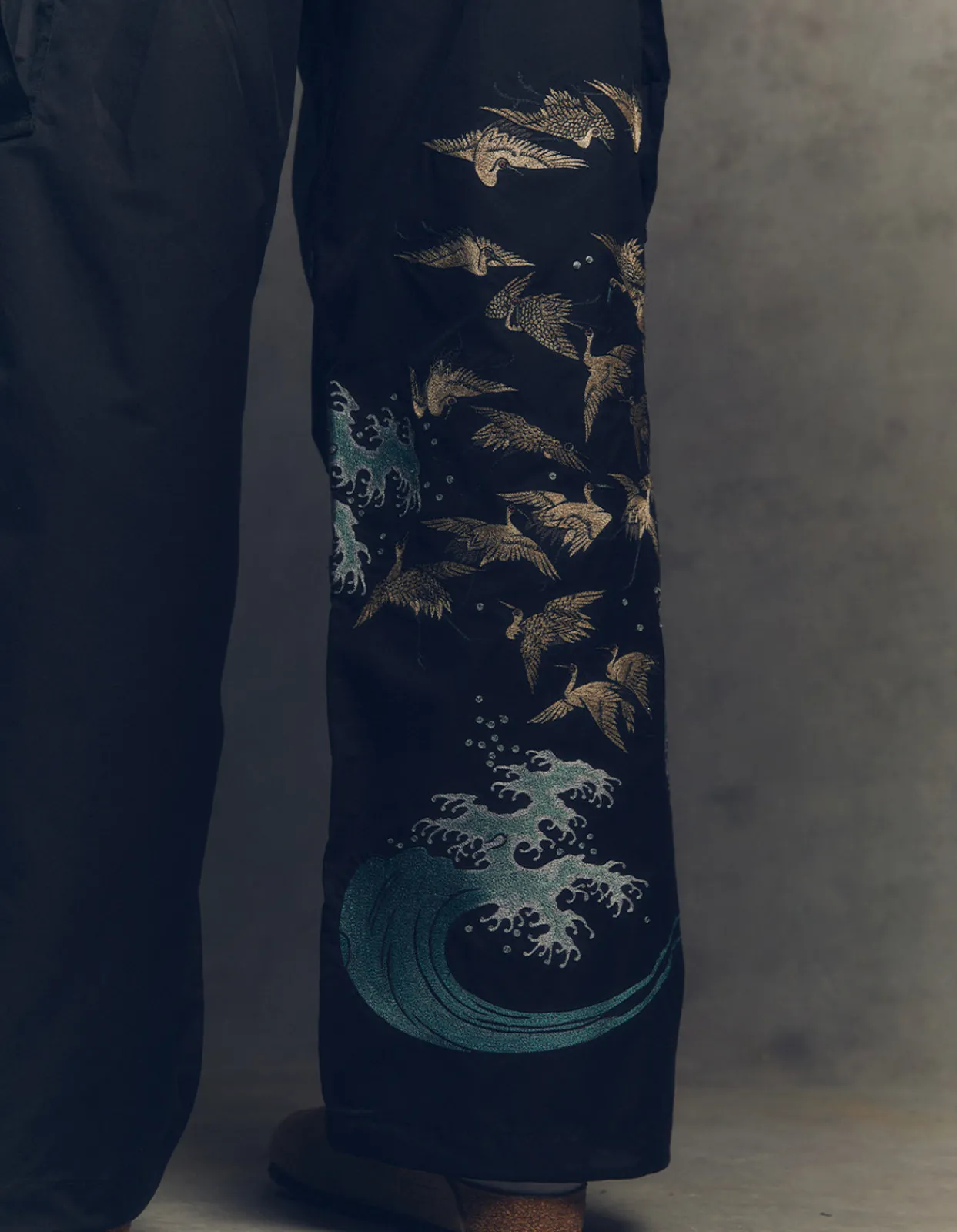 Cargo Pants*Maharishi 4504 Peace Cargo Snopants® Loose Fit Black