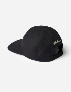 Hats And Scarves*Maharishi 1107 Peace Crane 6 Panel Cap Black