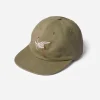 Hats And Scarves*Maharishi 1107 Peace Crane 6 Panel Cap Olive