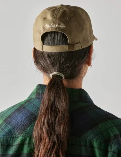 Hats And Scarves*Maharishi 1107 Peace Crane 6 Panel Cap Olive
