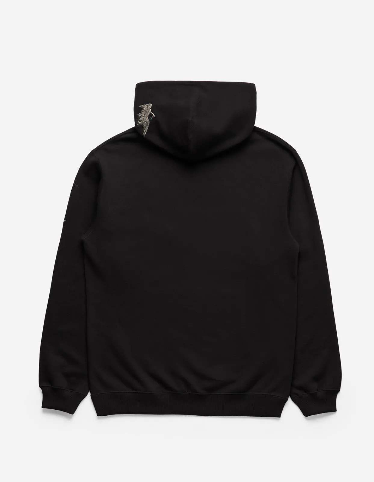 Hooded Sweats*Maharishi 4506 Peace Cranes Hooded Sweat Black