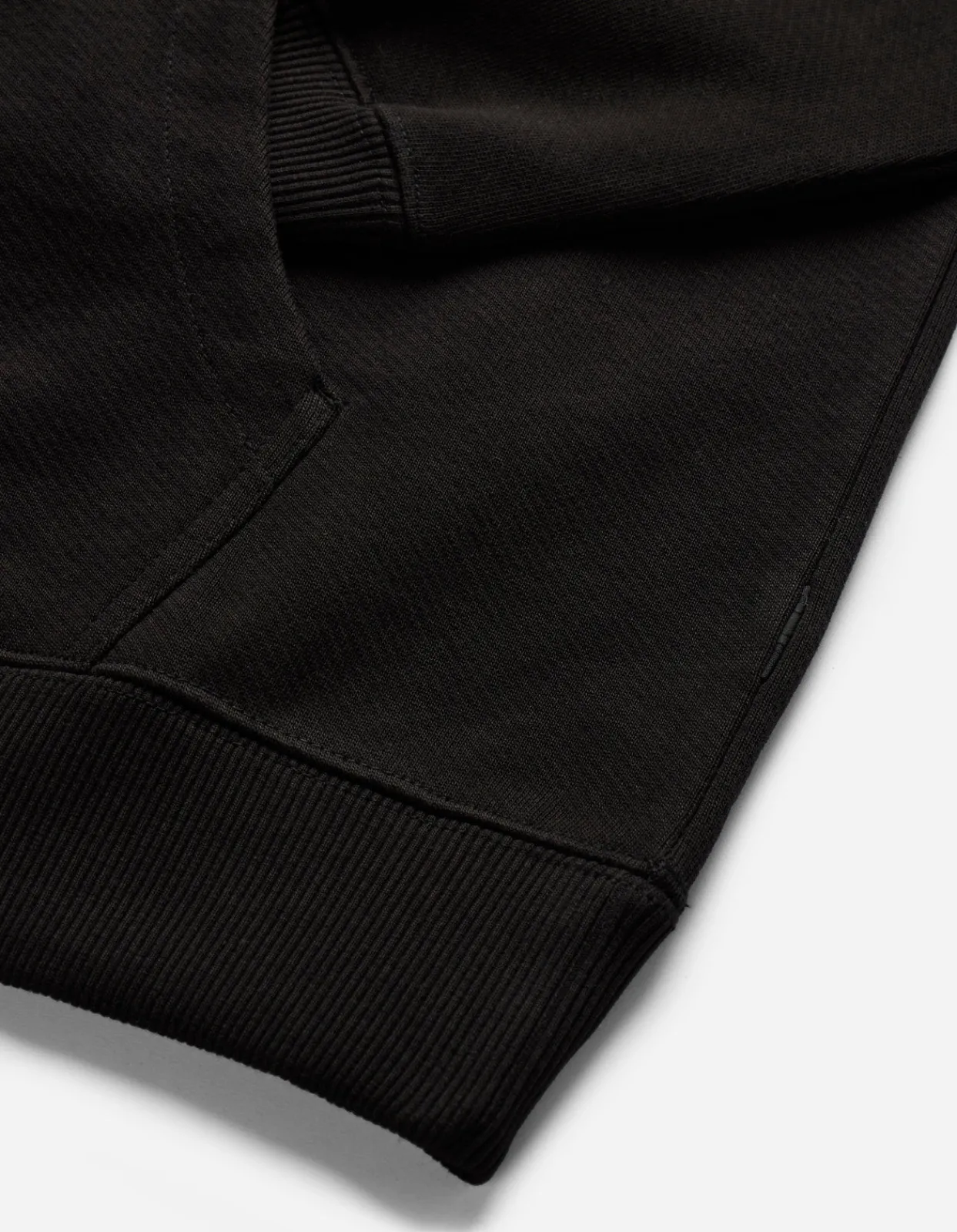 Hooded Sweats*Maharishi 4506 Peace Cranes Hooded Sweat Black