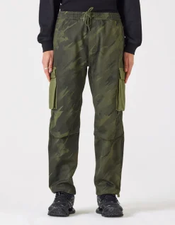 Track Pants*Maharishi 4131 Pointillist Camo Cargo Track Pants Jungle