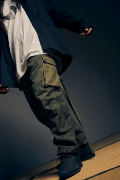 Track Pants*Maharishi 4131 Pointillist Camo Cargo Track Pants Jungle