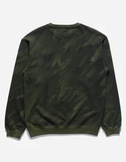 Crew Sweats*Maharishi 4130 Pointillist Camo Crew Sweat Jungle
