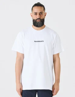 Short Sleeve T-Shirts*Maharishi 9901 Pointillist T-Shirt White