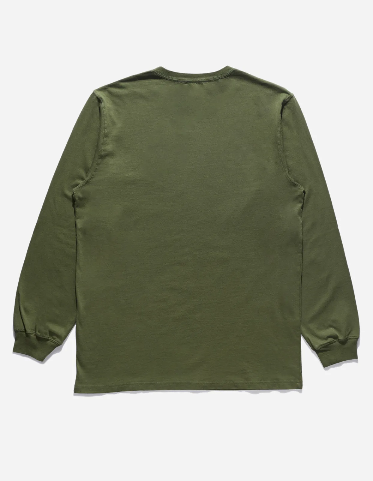 Long Sleeve T-Shirts*Maharishi 9921 Pointillist Temple L/S T-Shirt Olive Og-107F