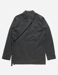Jackets*Maharishi 4525 Polaris Kimono Blazer Charcoal