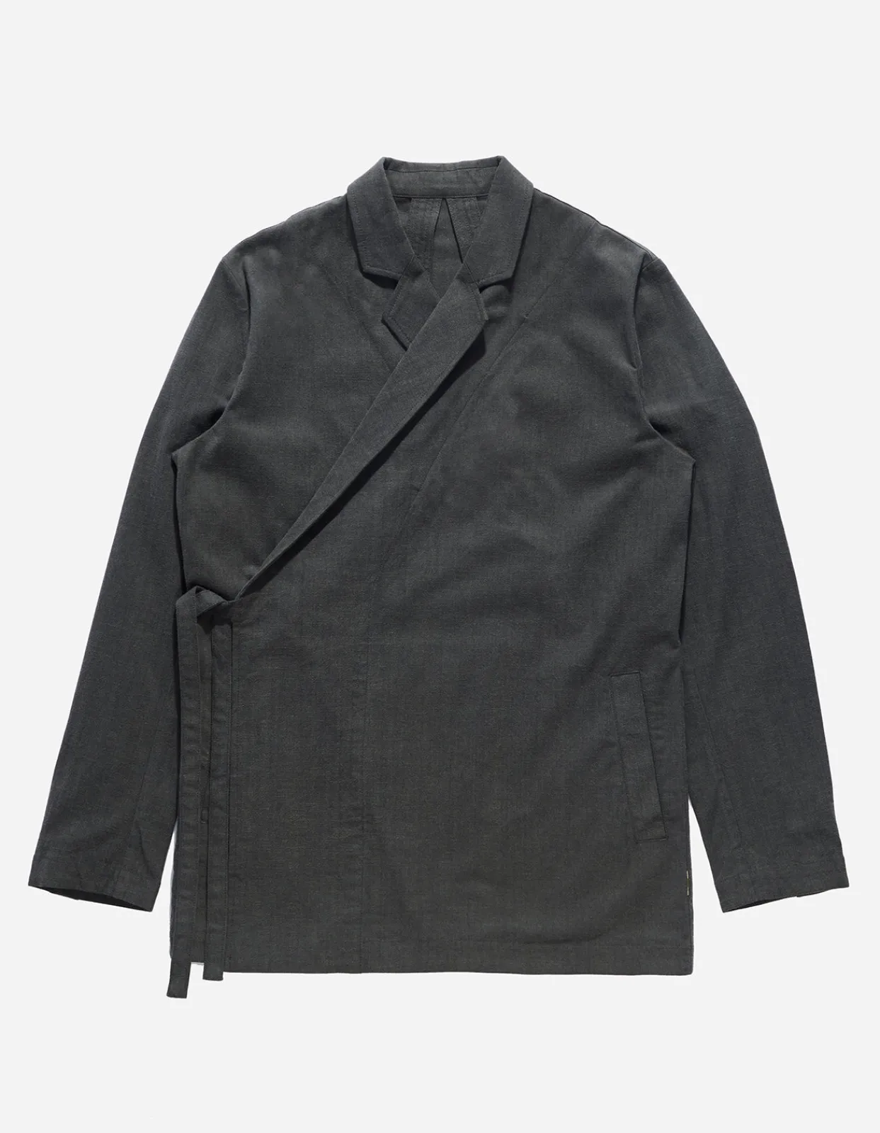 Jackets*Maharishi 4525 Polaris Kimono Blazer Charcoal