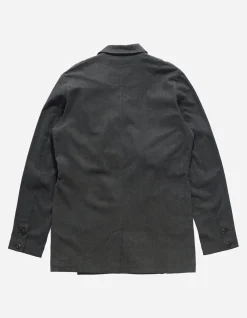 Jackets*Maharishi 4525 Polaris Kimono Blazer Charcoal