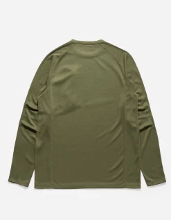 Long Sleeve T-Shirts*Maharishi 4252 Polartec Dry® Travel L/S T-Shirt Olive
