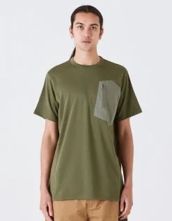 Short Sleeve T-Shirts*Maharishi 4251 Polartec Dry® Travel T-Shirt Olive