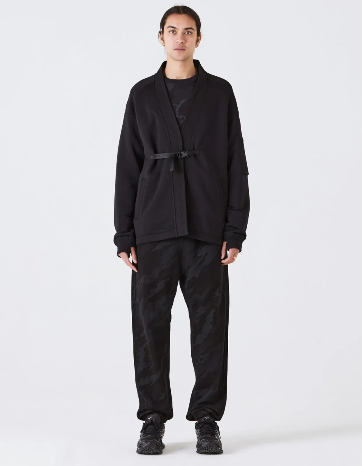 Kimonos*Maharishi 4254 Polartec Power Air® Kimono Black