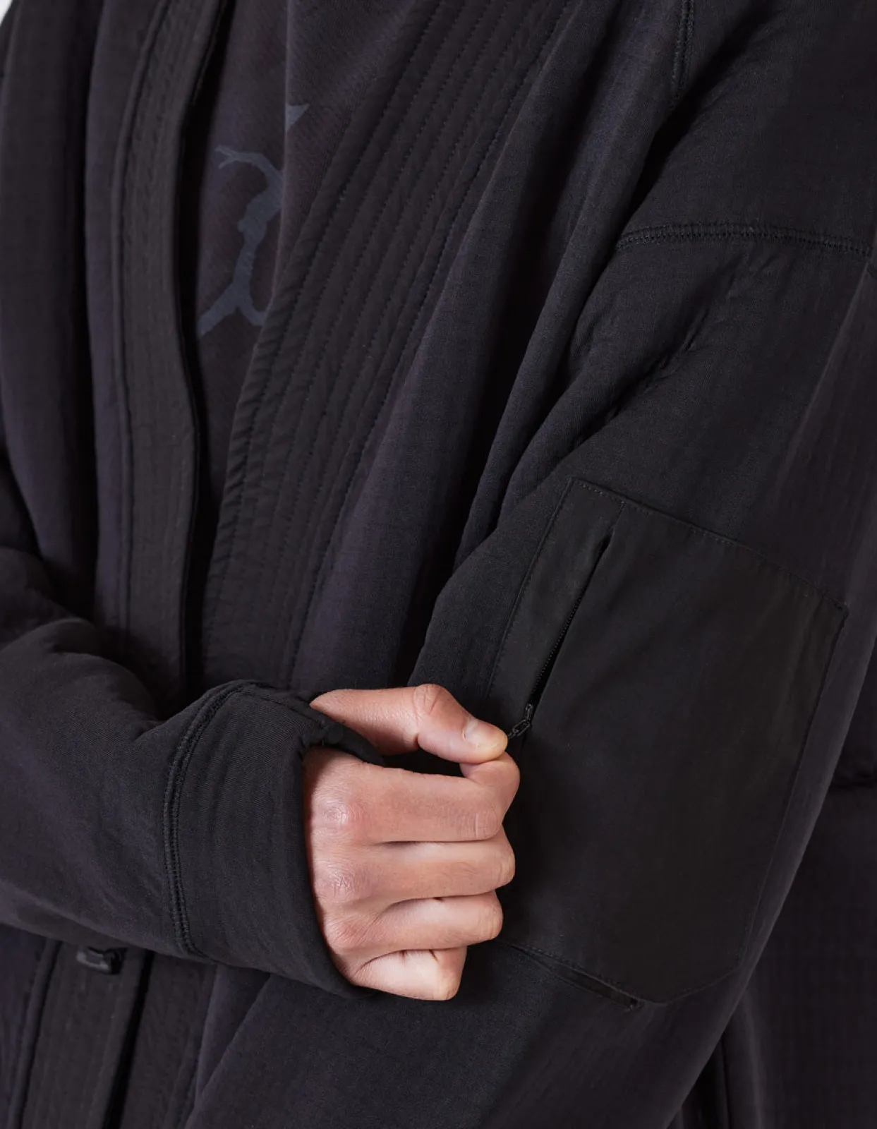 Kimonos*Maharishi 4254 Polartec Power Air® Kimono Black