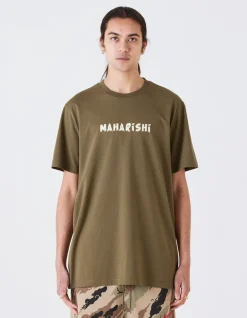 Short Sleeve T-Shirts*Maharishi 1006 Rabbit Bones T-Shirt Olive Og-107F